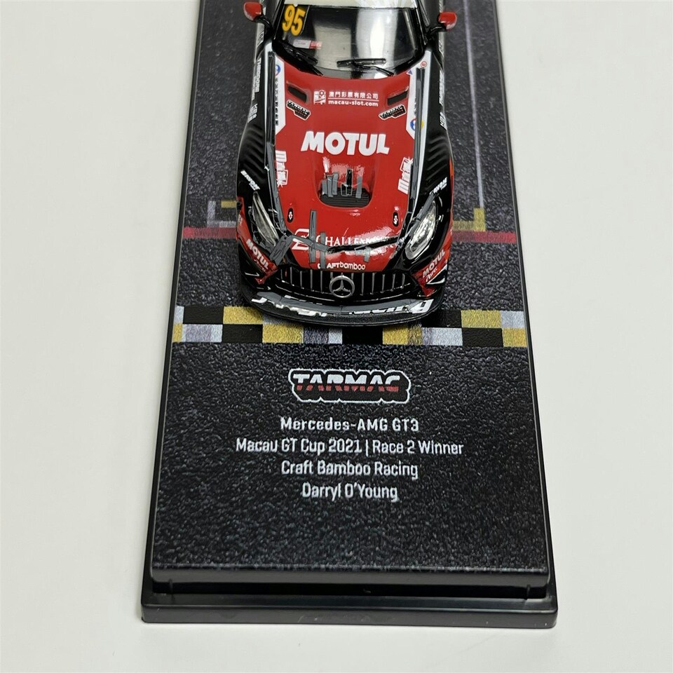 image 1 of Mercedes AMG GT3 Macau GT Cup 2021 Darryl O Young 1:64 Tarmac Works T6406221MGP95B