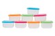 image 1 of Set of 8 Mini Storage Plastic Containers