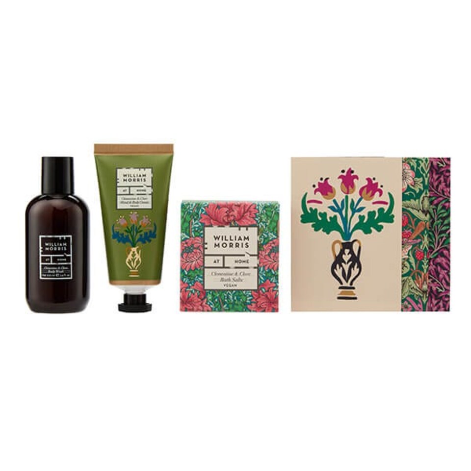 image 1 of William Morris At Home Sunflower Swan Bathing Gift Set