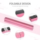 image 5 of HOMCOM 2.1M 7FT Gymnastics Folding Balance Beam Home Gym Training Exercise Sports - Pink | Pink