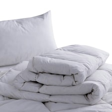 Belledorm Hotel Duck Plain Duvet - White - Single