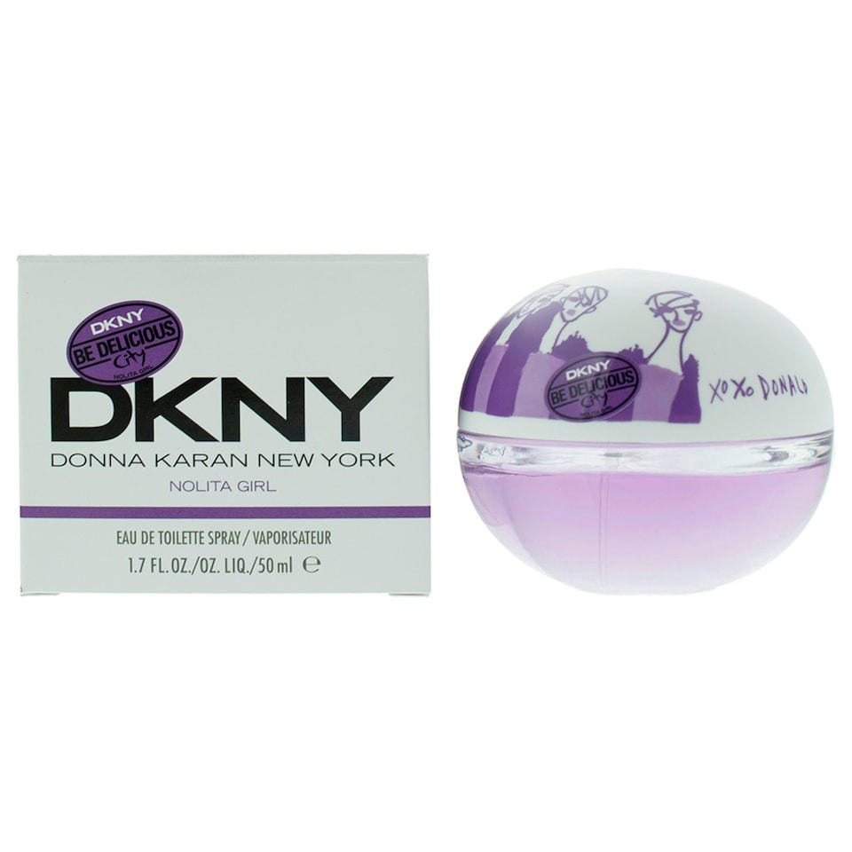 DKNY Be Delicious City Nolita Girl Eau de Toilette 50ml Spray For Her - NEW. EDT