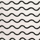image 2 of Ziggle Cotton Muslin Square - Black & White Print | White | Black | L