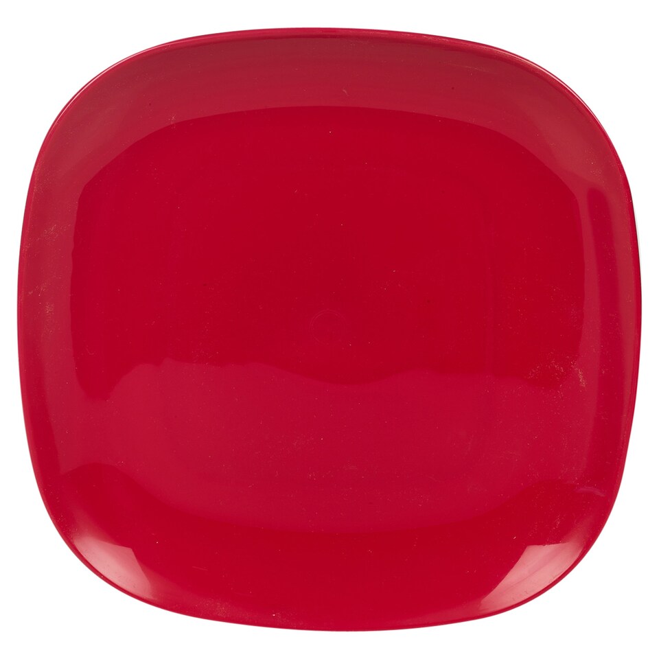 image 1 of 6x Plastic Dinner Plates | Pink | 1