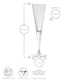 image 3 of Bormioli Rocco Ypsilon Champagne Flutes - 160ml - Pack of 6