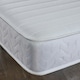 image 1 of Budget Memory Sprung Mattress - Quilted Cooltouch Straight Line Top Panel White | Double