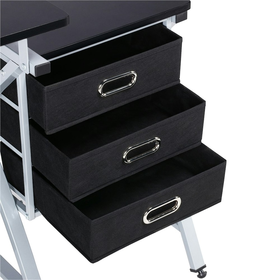 image 1 of Yaheetech Adjustable Drafting Table Grey