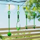 image 8 of AIYAPLAY Seven-Piece Kids Zip Line Kit for Garden, 10m Length