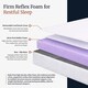 image 5 of Visco Therapy 18cm Deep Essential Ortho Foam Mattress for Firm Support and Alignment | White | White | European Double | 1