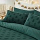image 3 of Yard Tufted Tree Festive Single Duvet Cover Set
