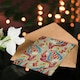 image 4 of William Morris Art Card Turkish Bed Cover Floral Pattern