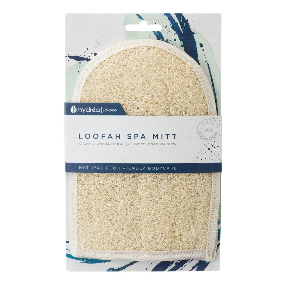 image 1 of Hydréa London Organic Egyptian Loofah Spa Mitt - Dual Sided