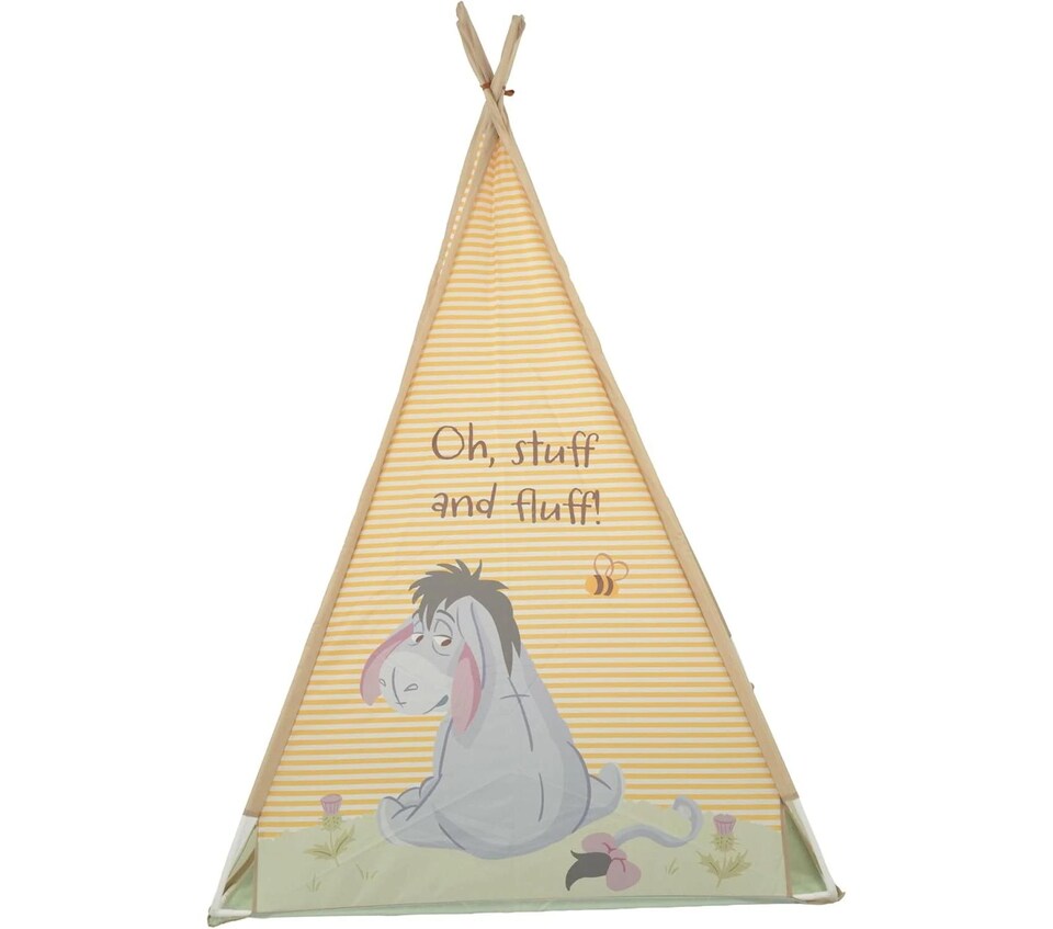 image 1 of Disney Winnie The Pooh Play Tent Kids Indoor Outdoor Teepee Den Toy Age 3+