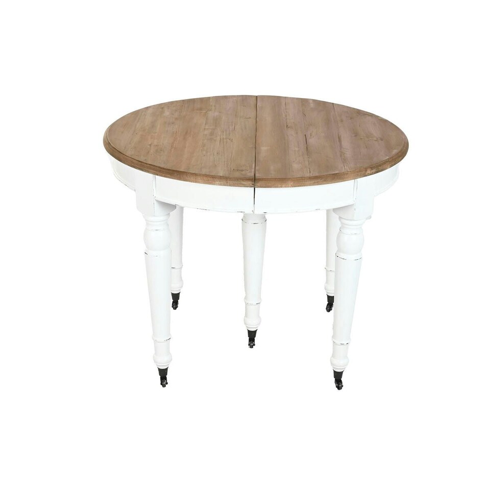 image 1 of Dining Table Home ESPRIT White Fir 100 x 100 x 78 cm N/A