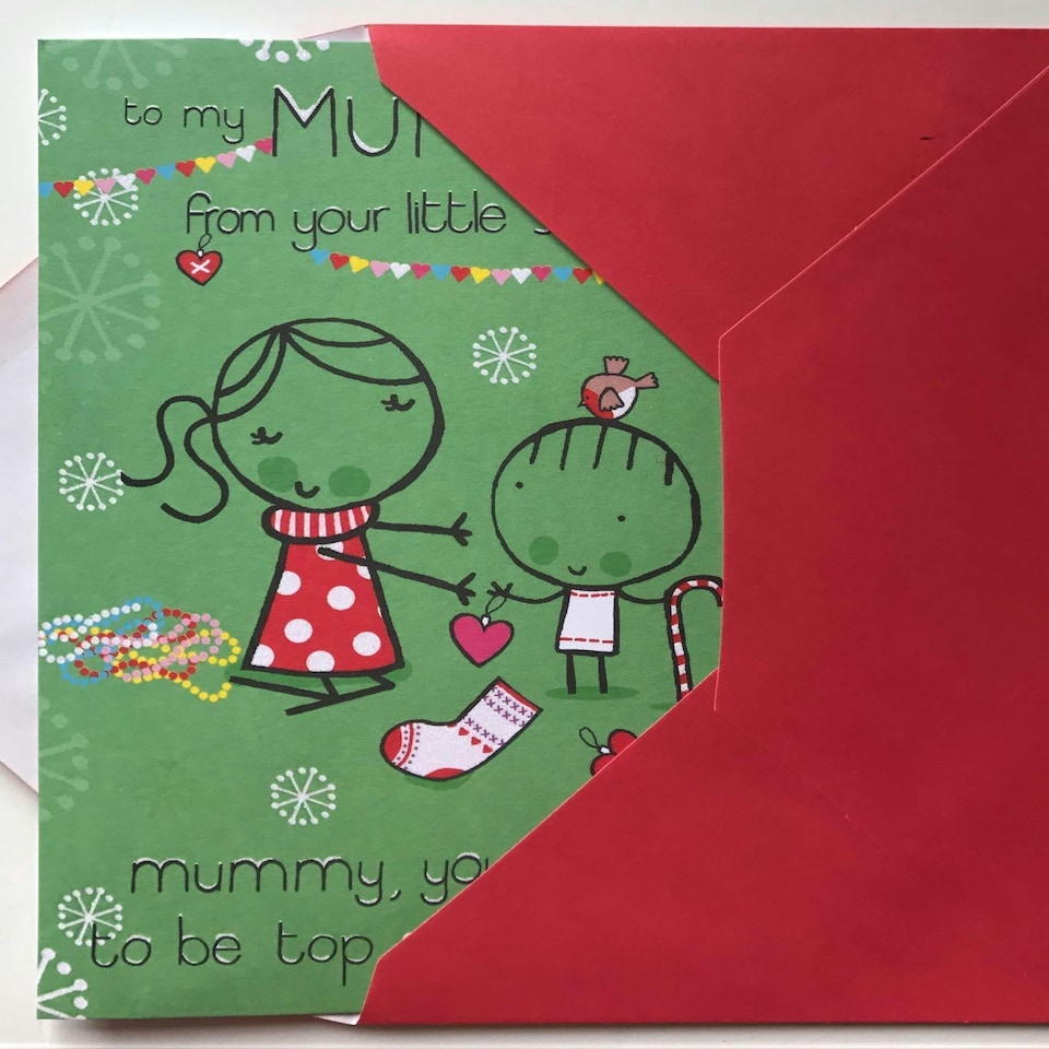 image 1 of To my Mummy from your Little Soldier Christmas Card