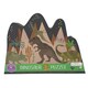 image 1 of Floss & Rock Jigsaw Puzzle 80 Piece - Dinosaur