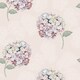 image 2 of Hydrangea Harmony Wallpaper in Soft Pink Multi