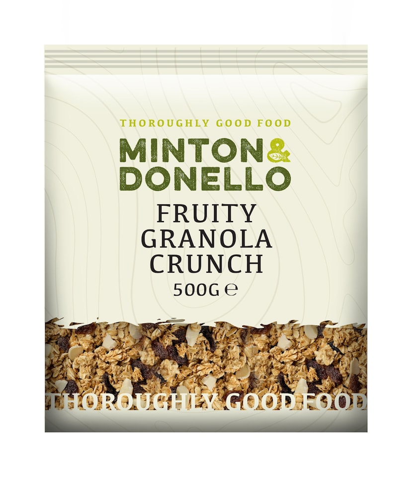 image 1 of Minton & Donello Fruity Granola Crunch 6 x 500g | Multi