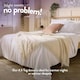 image 4 of Slumberdown 4.5 Tog Lightweight Duvet, Hypoallergenic Quilt, Made in the UK, Super King