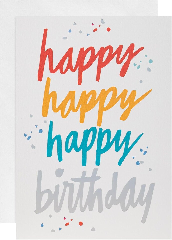 image 1 of Assorted Multipack Pack of 24, 6 Designs Birthday Cards
