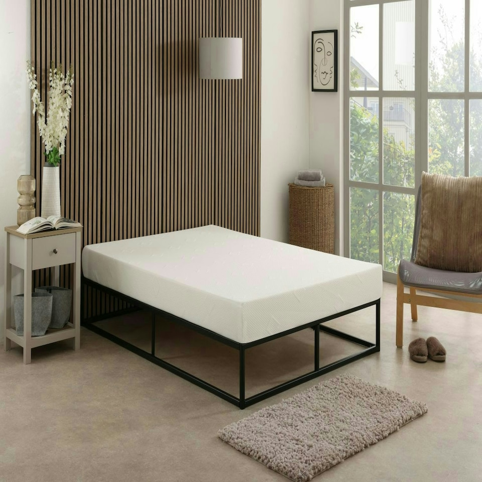 image 1 of Westwood Core Memory Foam and Reflex Foam Mattress - 4" Deep White | Double