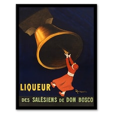 Leonetto Cappiello Framed Wall Art Angelus Liquor of Priests Advert Home Décor