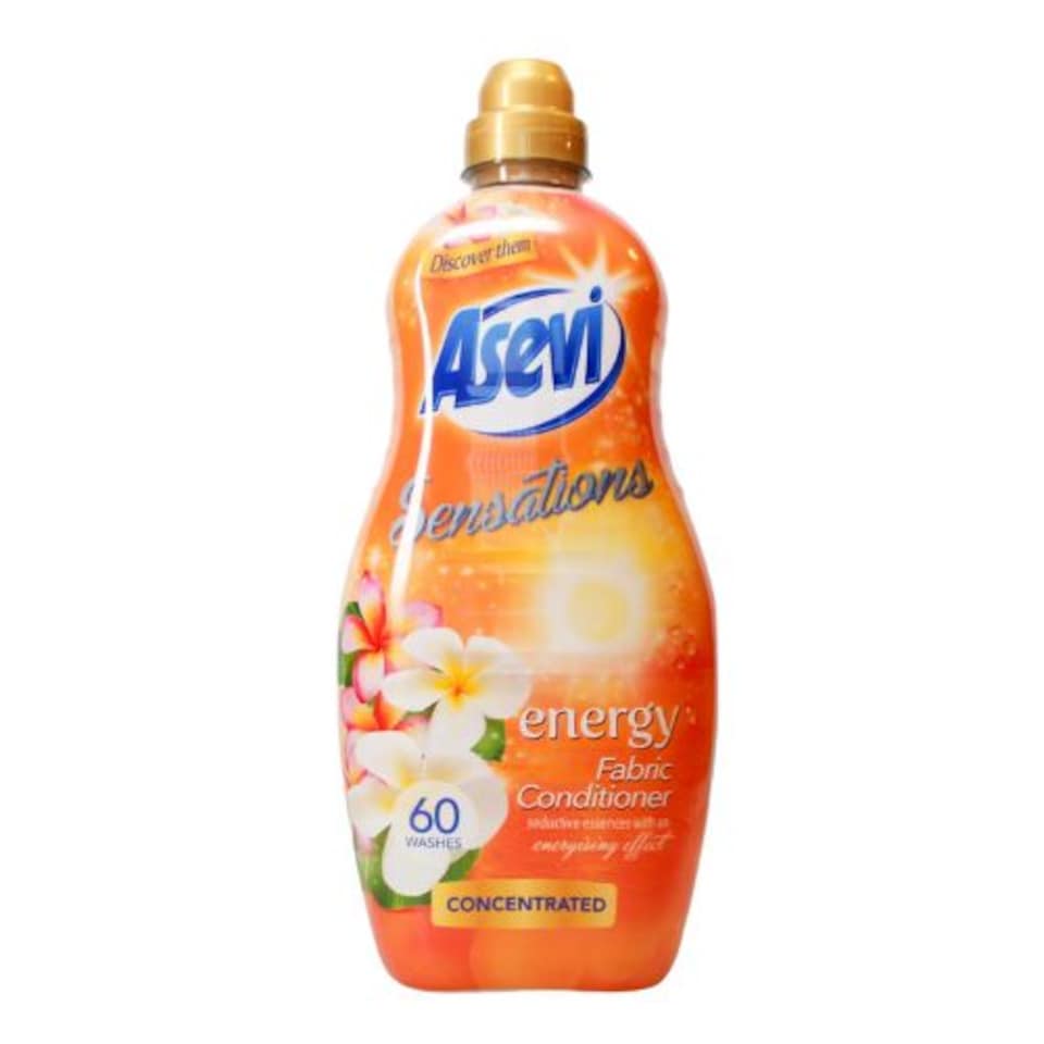Asevi Sensations Energy Fabric Conditioner 60W 1320ml