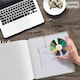image 7 of ARPAN Slip In Case Memo Photo Album – Holds 200 Photos 4"x6" (10x15cm) – Hardcover Picture Album with Memo Writing Space for Family, Wedding & Travel Memories