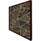 image 3 of Geometric triangles with patterns (Picutre Frame) Brown | Oak | XS