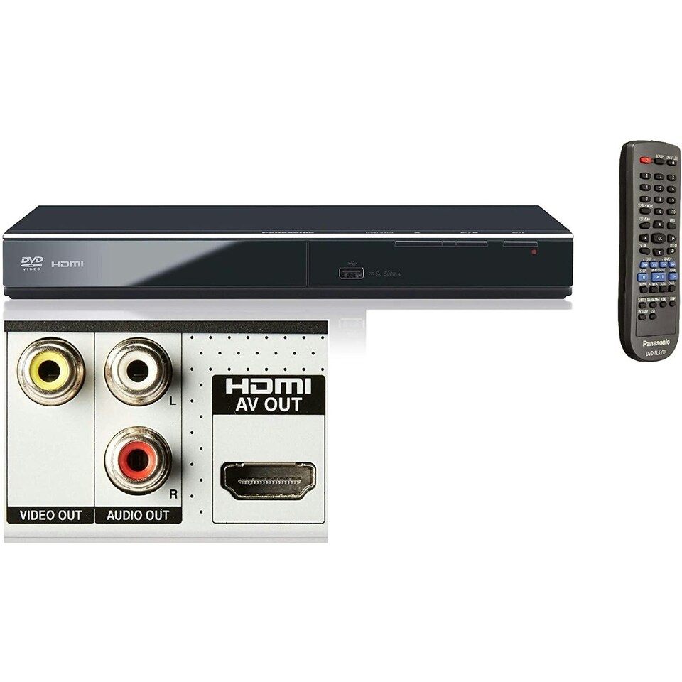 image 1 of Panasonic DVD-S700 Black Full HD MultiRegion DVD player