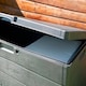 image 7 of 200L Large Lockable Outdoor Garden Storage Box Heavy Duty Patio Cushion Chest