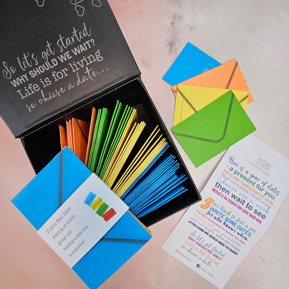 image 1 of A Year of Dates - Valentines Day Gift