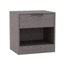 1-Drawer Bedside Table with Storage Grey | Cedar Grey / Set of 1