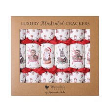 Wrendale Designs Winter Wonderland Set of 6 Animal Christmas Crackers