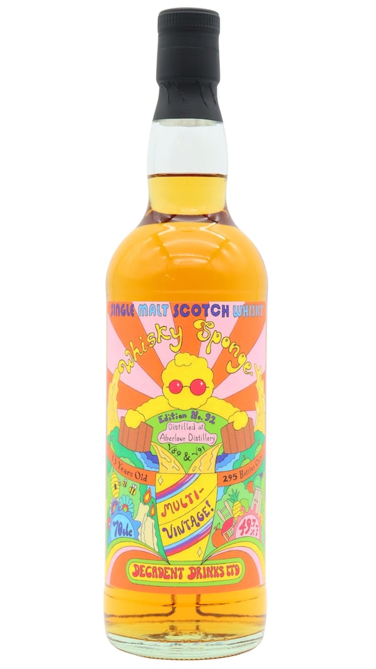 Aberlour - Whisky Sponge Edition No. 92 Multi Vintage 1989 - 1991 33 year old Whisky
