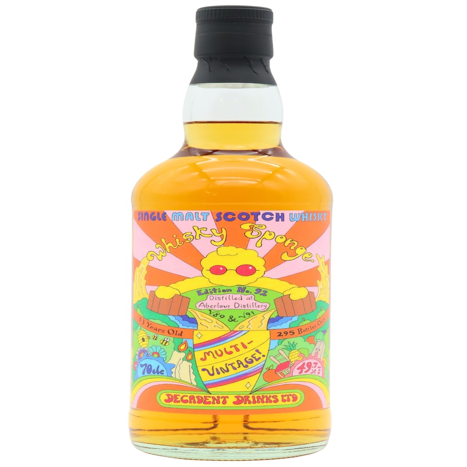Aberlour - Whisky Sponge Edition No. 92 Multi Vintage 1989 - 1991 33 year old Whisky