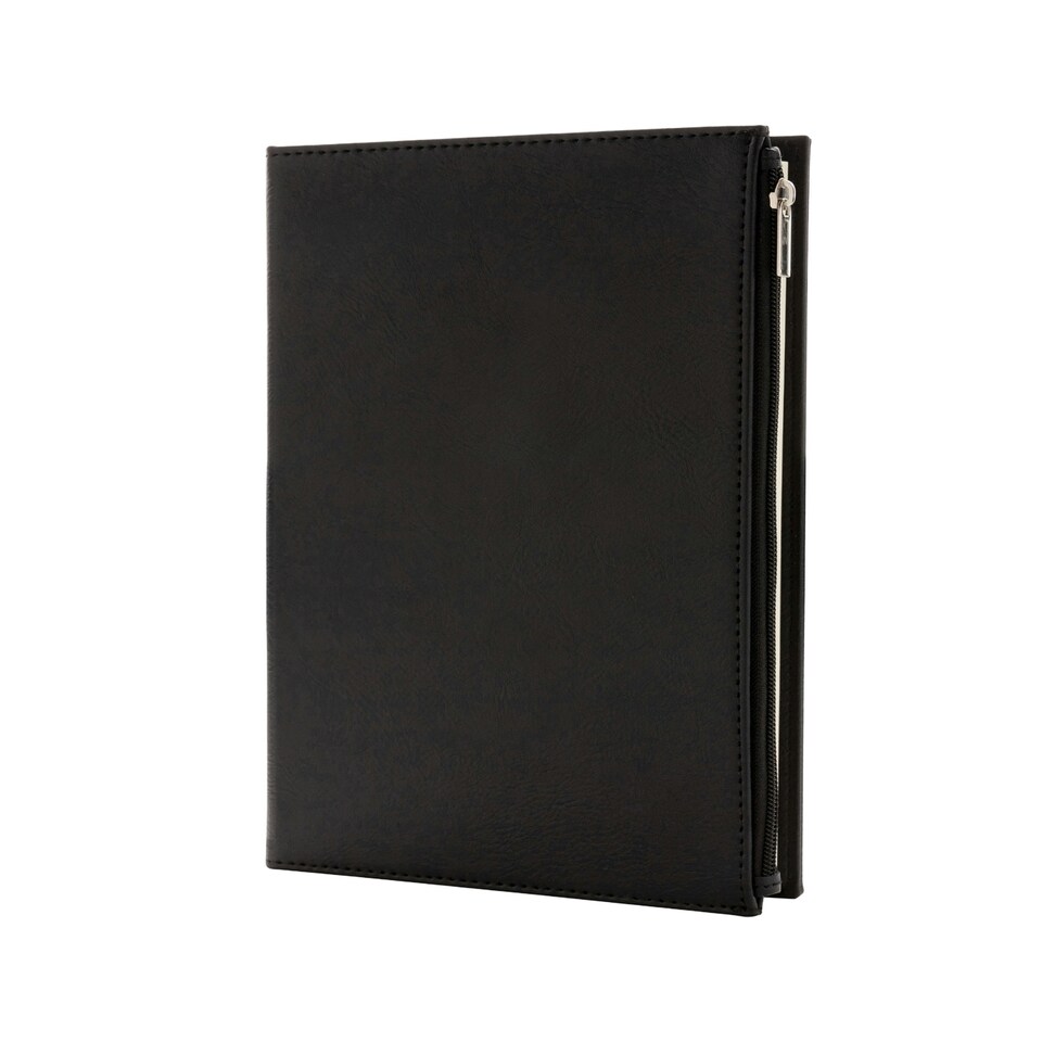 image 1 of Swiss Peak PU A5 Notebook - Black - One Size