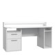 image 1 of Tezaur White Gaming Desk with Colour Changing LED