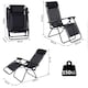 image 3 of Neo Zero Gravity Recliner Garden Sun Loungers | Black