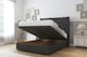 image 2 of Sloomy Marlborough Graphite Dumfries Ottoman Bed With Mattress With 54" Wingback Headboard 4' Small Double