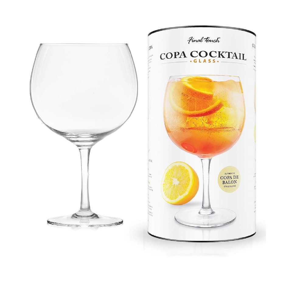 image 1 of Final Touch Copa Cocktail Glass 400ml - Clear