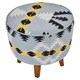 image 2 of Interiors by Premier Cefena Round Footstool