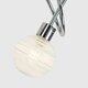 image 1 of ValueLights Maze 3 Way Silver Ceiling Bar Light