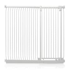 Safetots Extra Tall Elite Safety Gate, 171cm - 180cm, Matt White, Extra Tall 96.8cm in Height, Pressure Fit Stair Gate, Baby Gate for Doors Hallways and Spaces, Safety Barrier, Easy Installation
