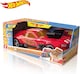image 7 of Hot Wheels NEW Car Storage 2in1 Race N' Haul free wheel Car Storage case with Retractable Handle - Stores up to 15 cars (cars not included) | Red