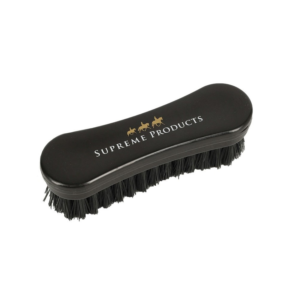 image 1 of Supreme Products Pampered Pony Horse Face Brush - Black/Gold - One Size