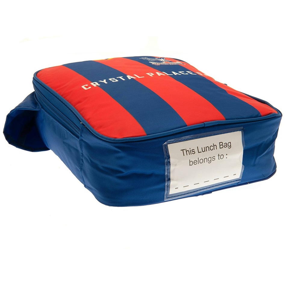 image 1 of Crystal Palace FC Kit Lunch Bag - Red/Blue - One Size