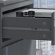 image 7 of FWStyle Stora 3 Drawer Chest of Drawers - Grey Gloss Front