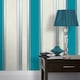 image 2 of Vymura Stripe Textured Wallpaper - Teal - 33ft x 20.5in Green