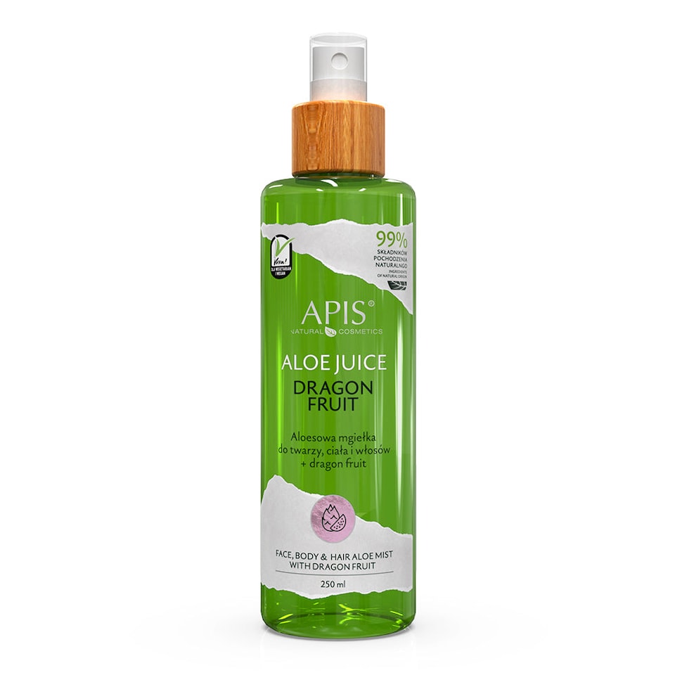 image 1 of Apis Aloe Vera Revitalising Face, Body & Hair Mist with Dragon Fruit | 250 ml